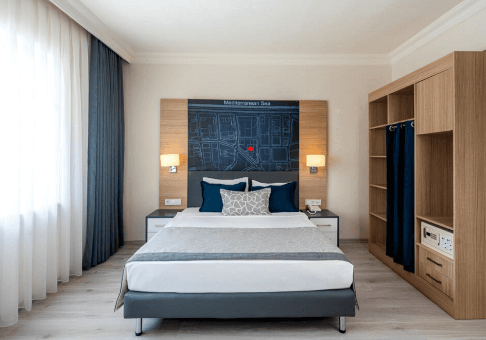 Zweibettzimmer, im hinteren Block