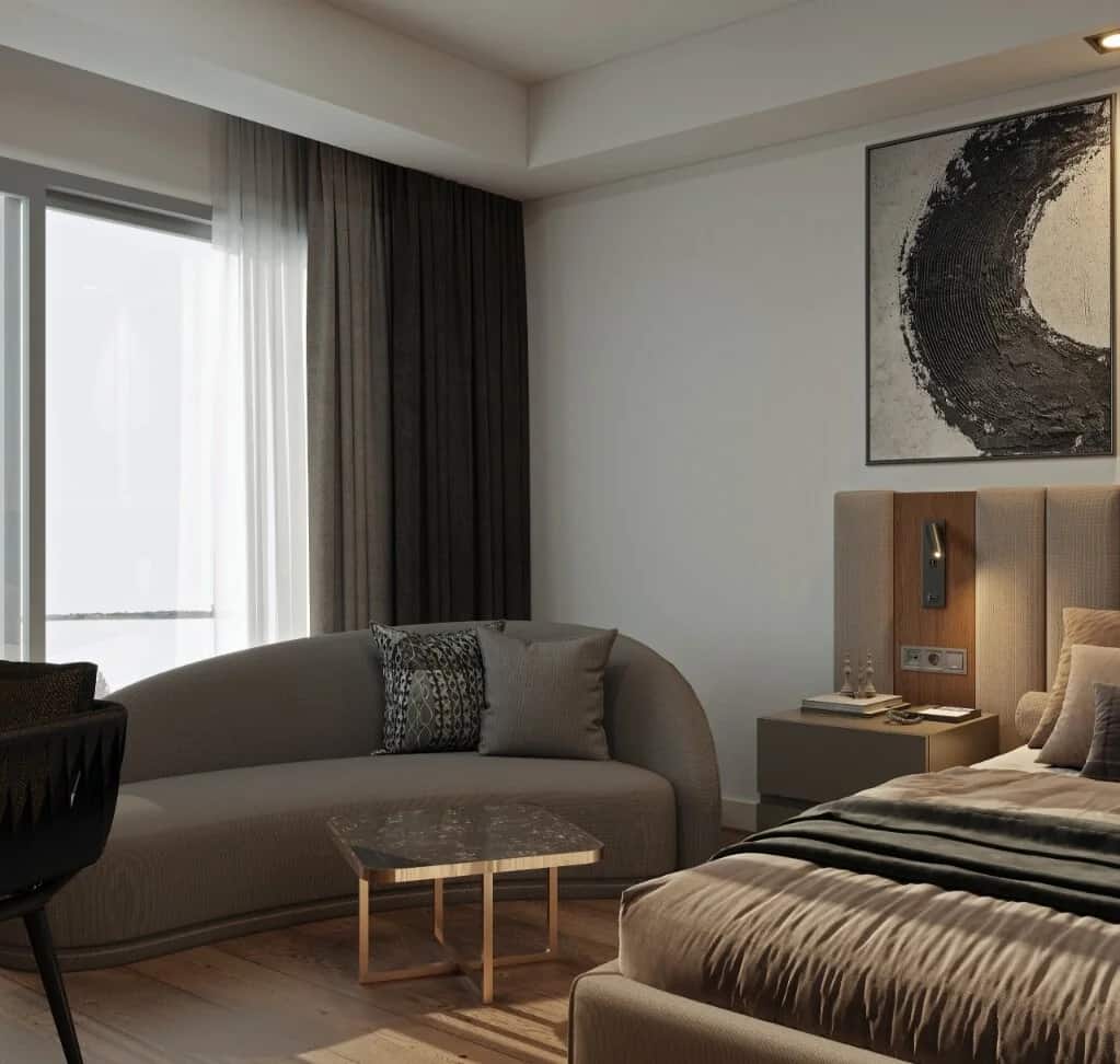 Deluxe-Zimmer, Landblick
