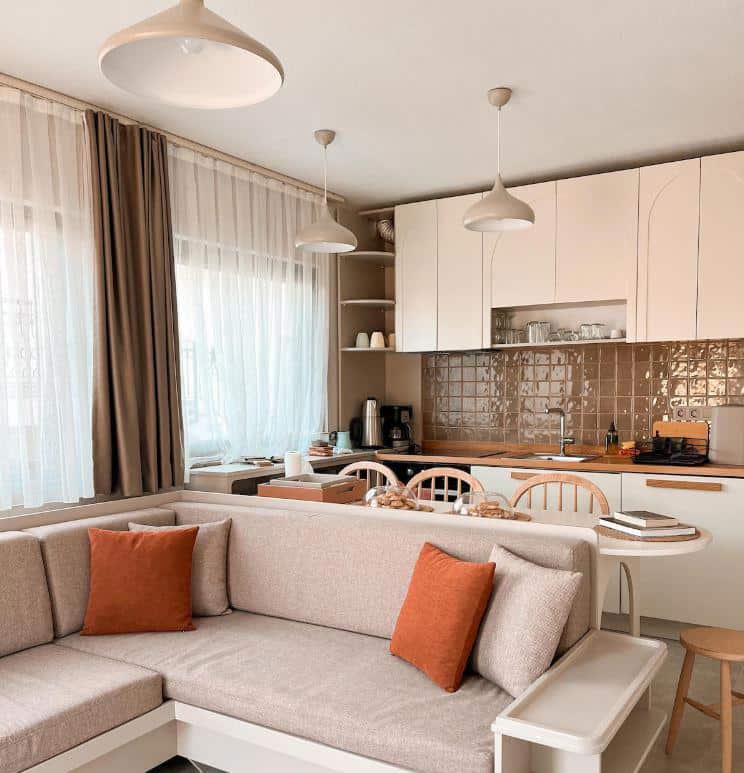 Apartamento con jardín 1