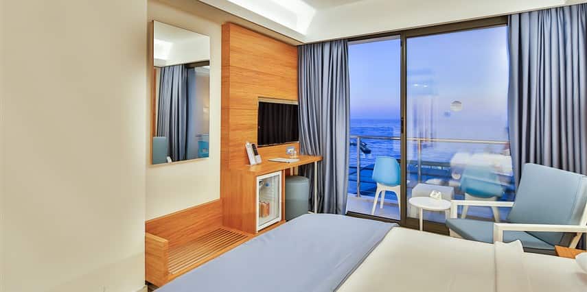 Chambre standard, vue sur la mer