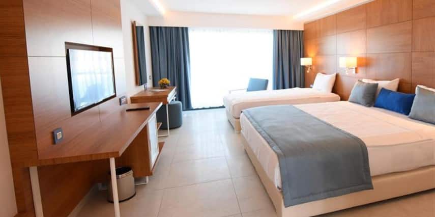 Chambre spacieuse, vue sur le jardin