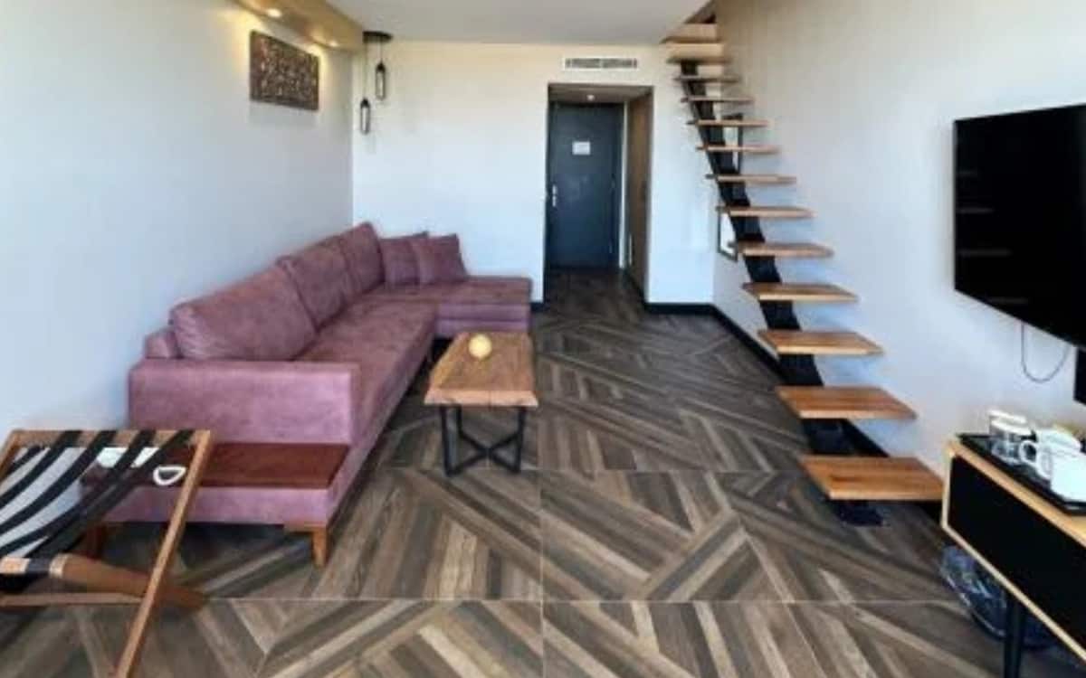 Dreibett-Loft-Suite
