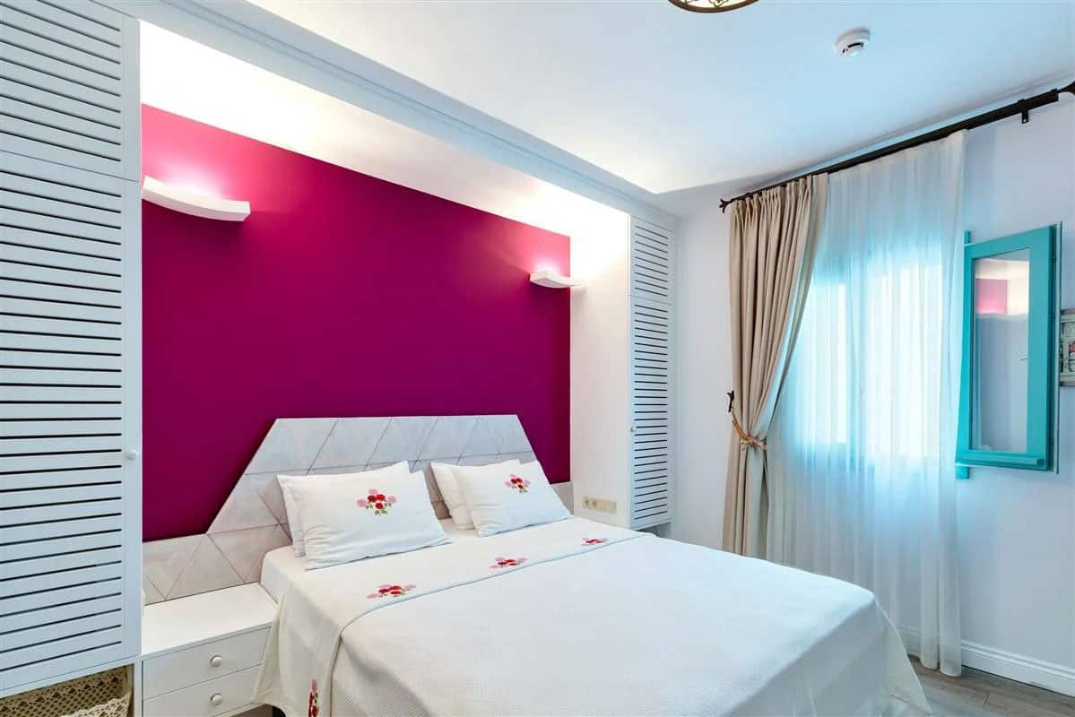 Orkide-Zimmer mit türkischem Bad