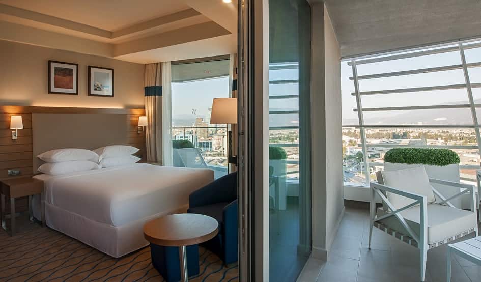 Corner Room, City View