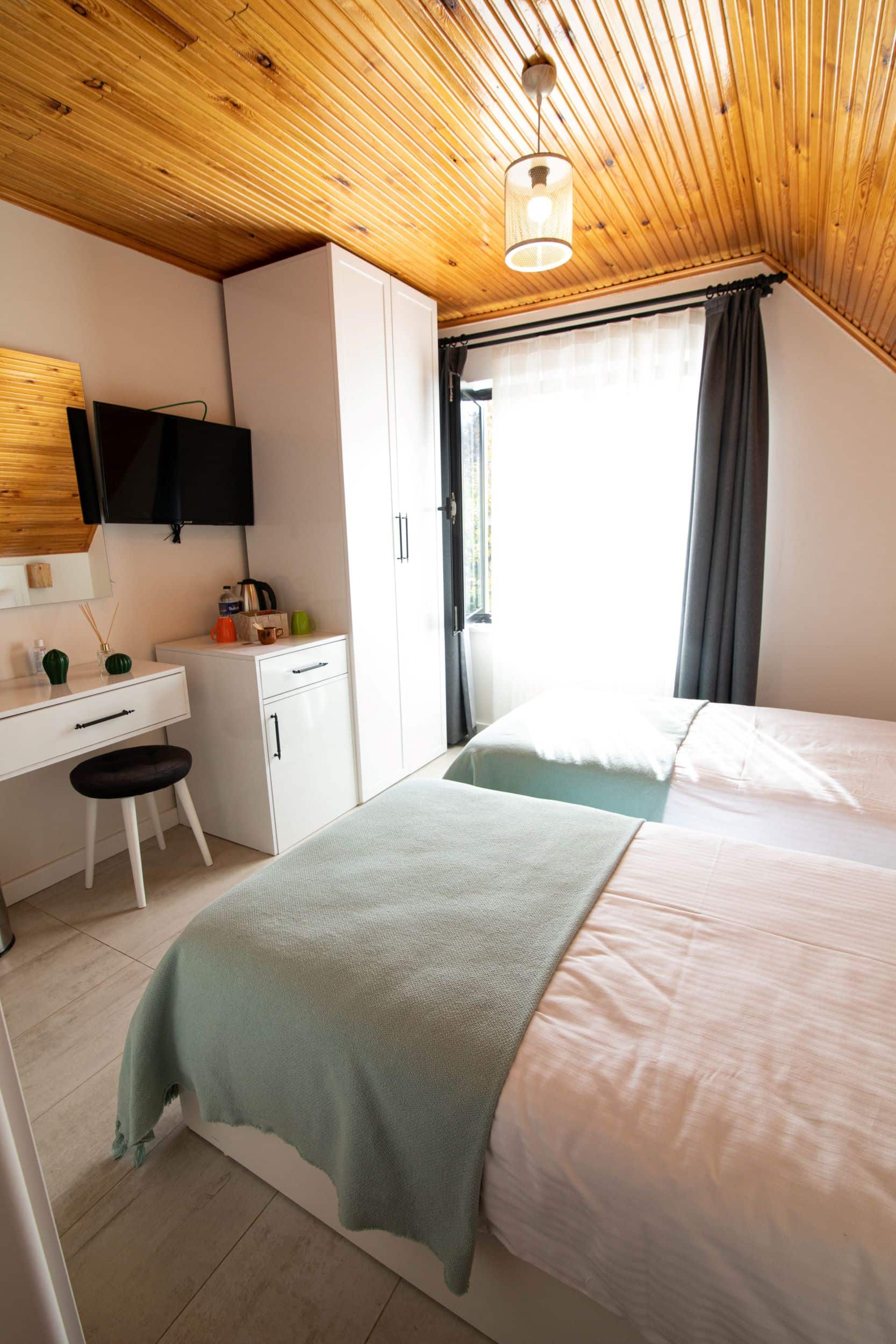 Doppelzimmer mit getrennten Betten