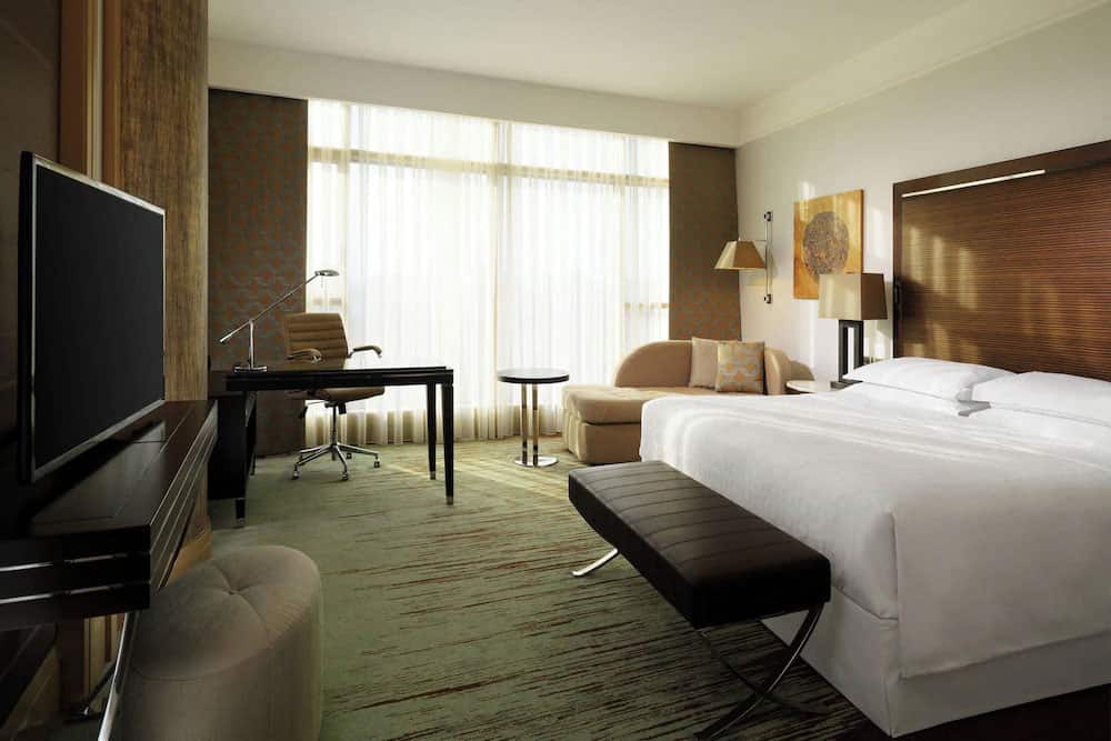 Zweibettzimmer mit 2 Einzelbetten, Flussblick