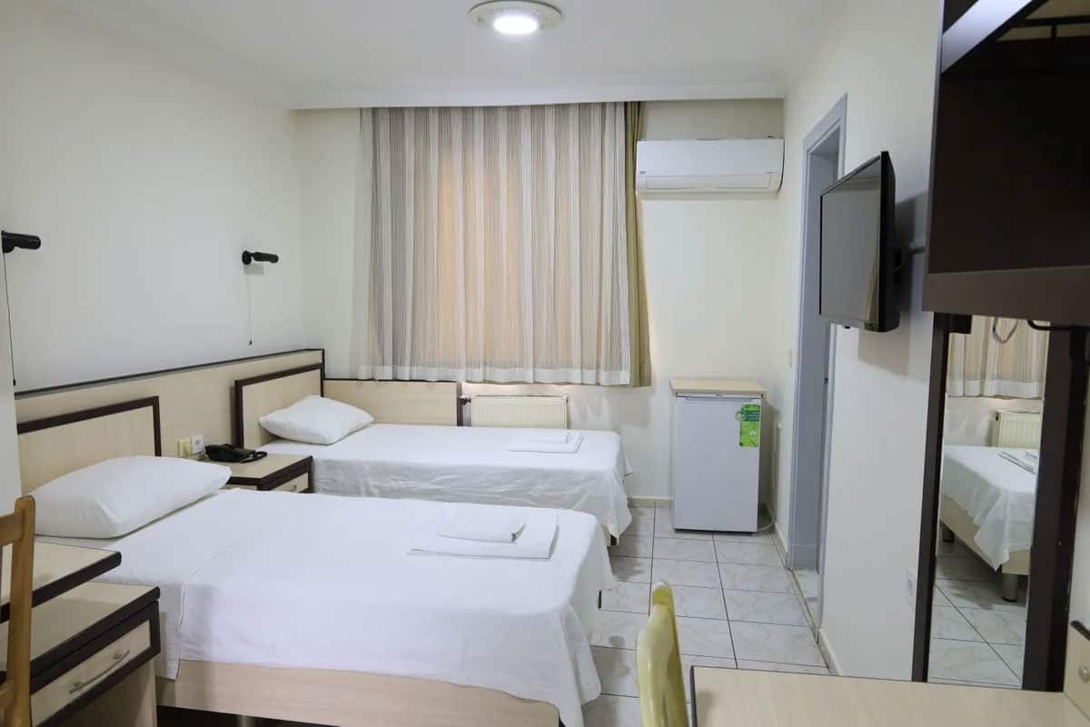 Doppelzimmer mit getrennten Betten