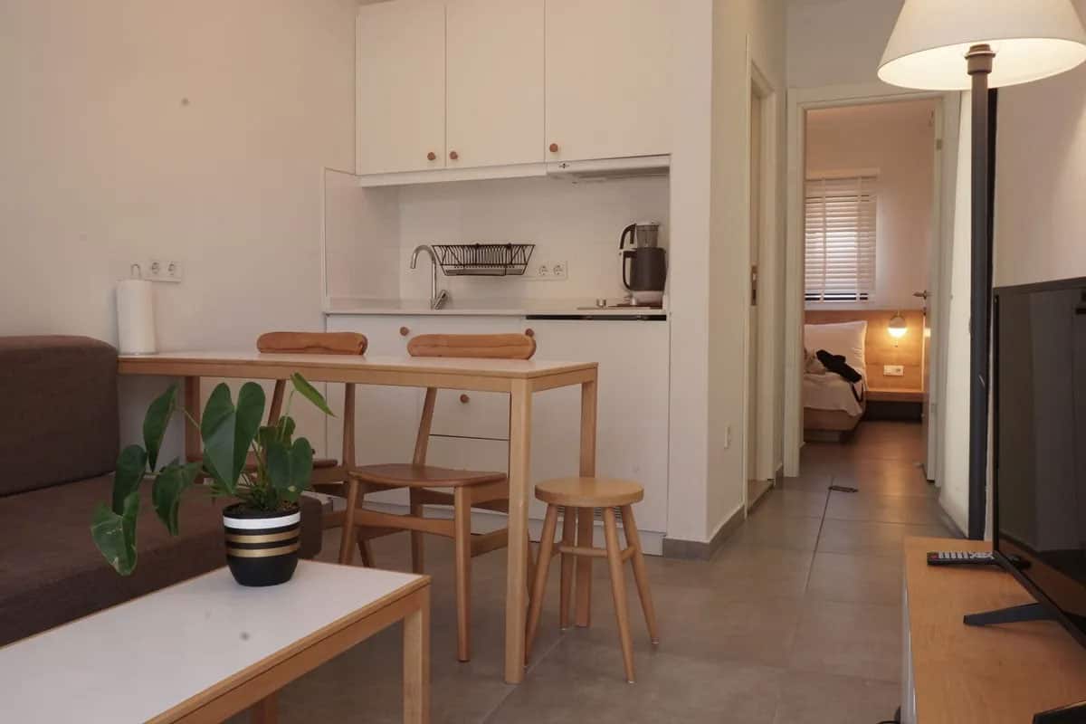 Apartment 25m², im Obergeschoss