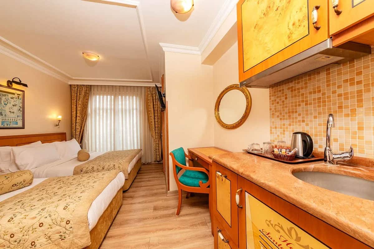 Dreibettzimmer