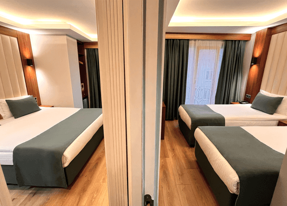 Familienzimmer mit Balkon, 4 Personen