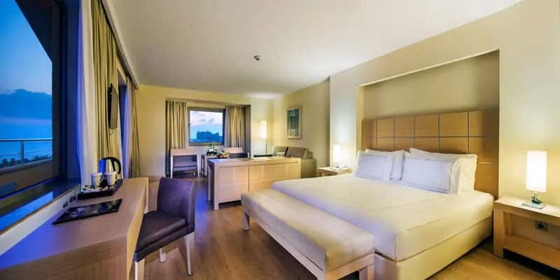Junior-Suite, seitlicher Meerblick