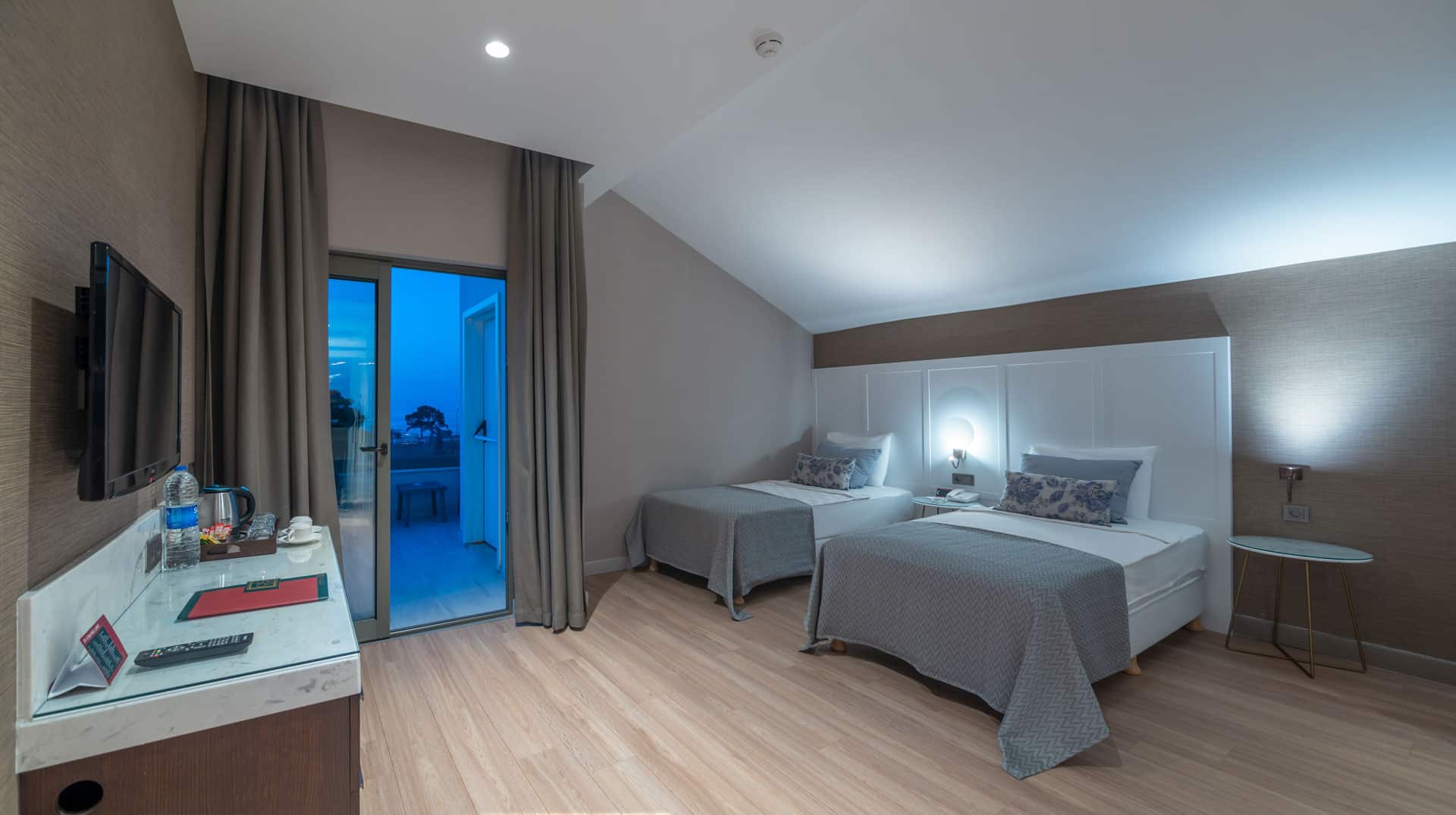 Zimmer mit 2 Schlafzimmern