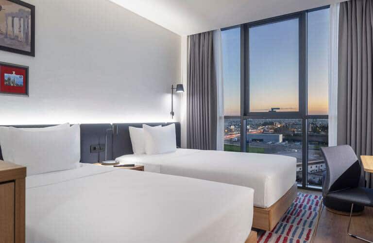Doppelzimmer mit getrennten Betten