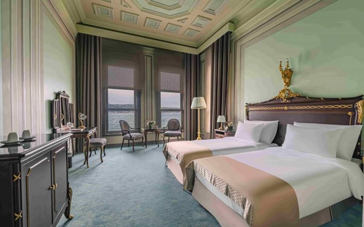 Deluxe-Doppel- oder Zweibettzimmer mit Bosporusblick