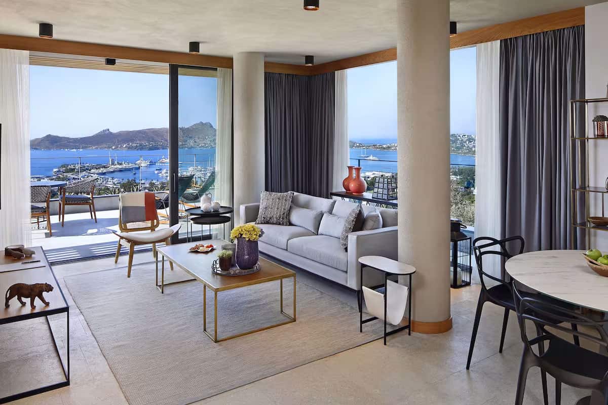 Residenz 2+1 mit Terrasse und Meerblick