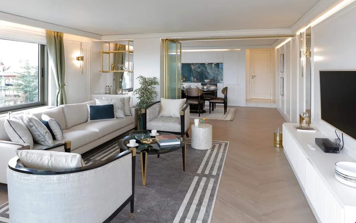 Superior-Apartment 2+1 mit Balkon