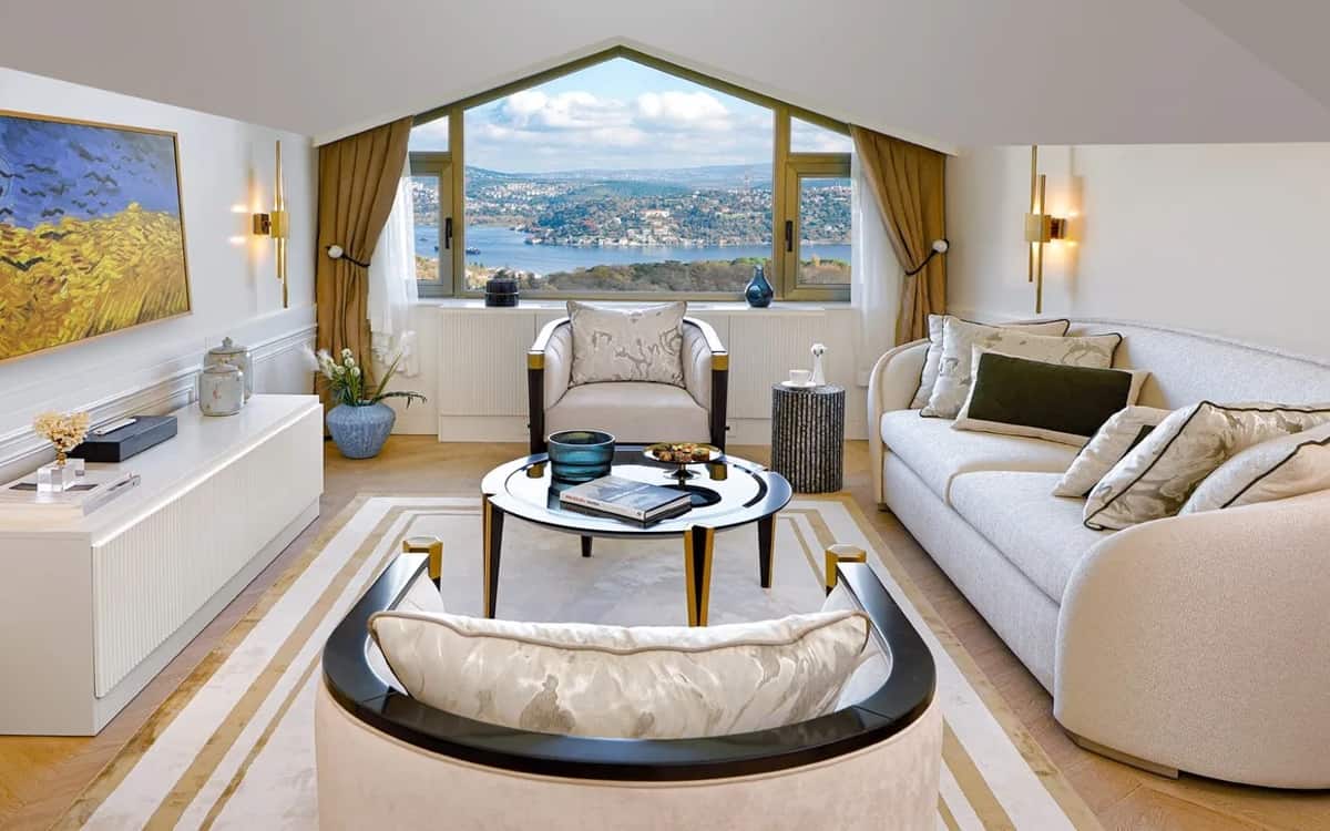 Suite 2+1 mit Terrasse, Meerblick