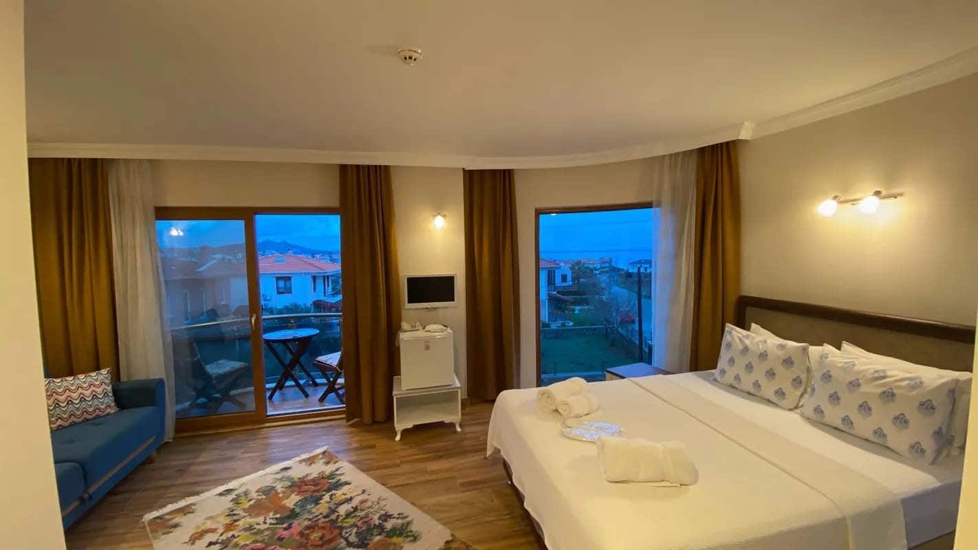 Deluxe-Zimmer mit Balkon, Meerblick