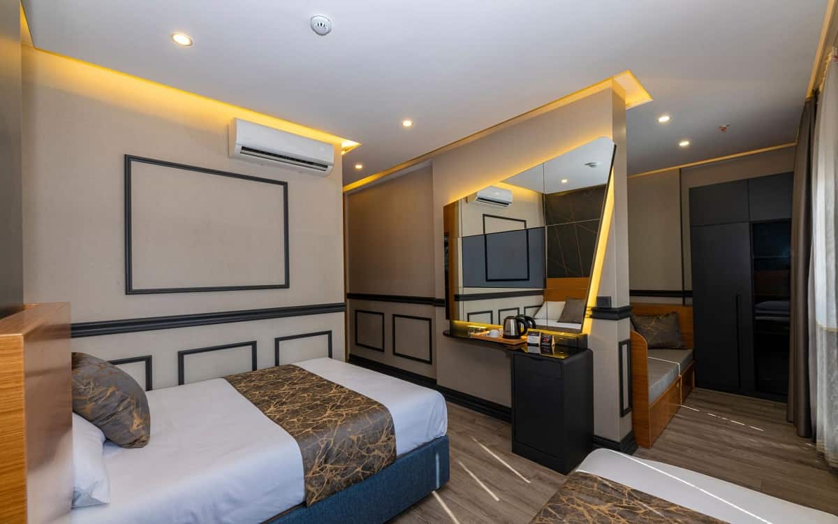 Deluxe Çift Kişilik veya iki ayrı yataklı oda