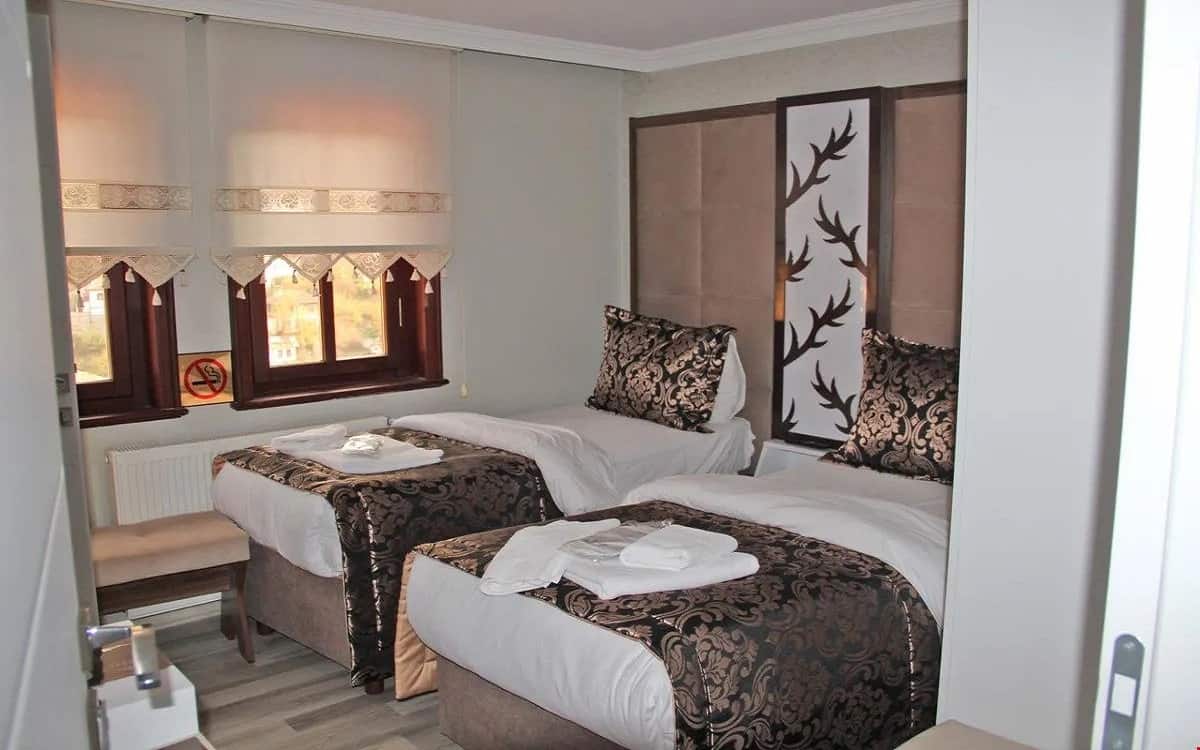 Doppelzimmer mit getrennten Betten