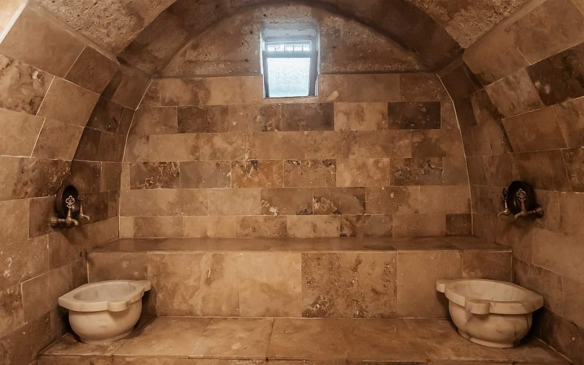 Zimmer mit türkischem Bad