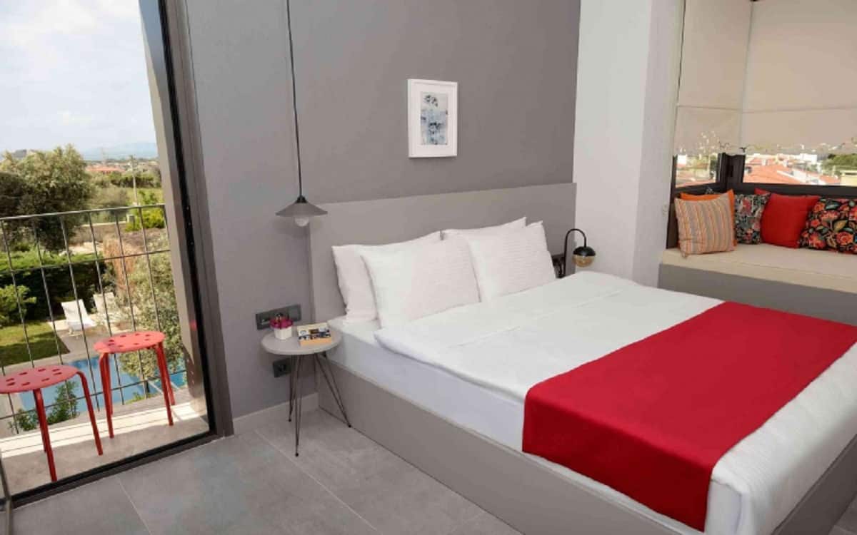Zimmer mit Erker