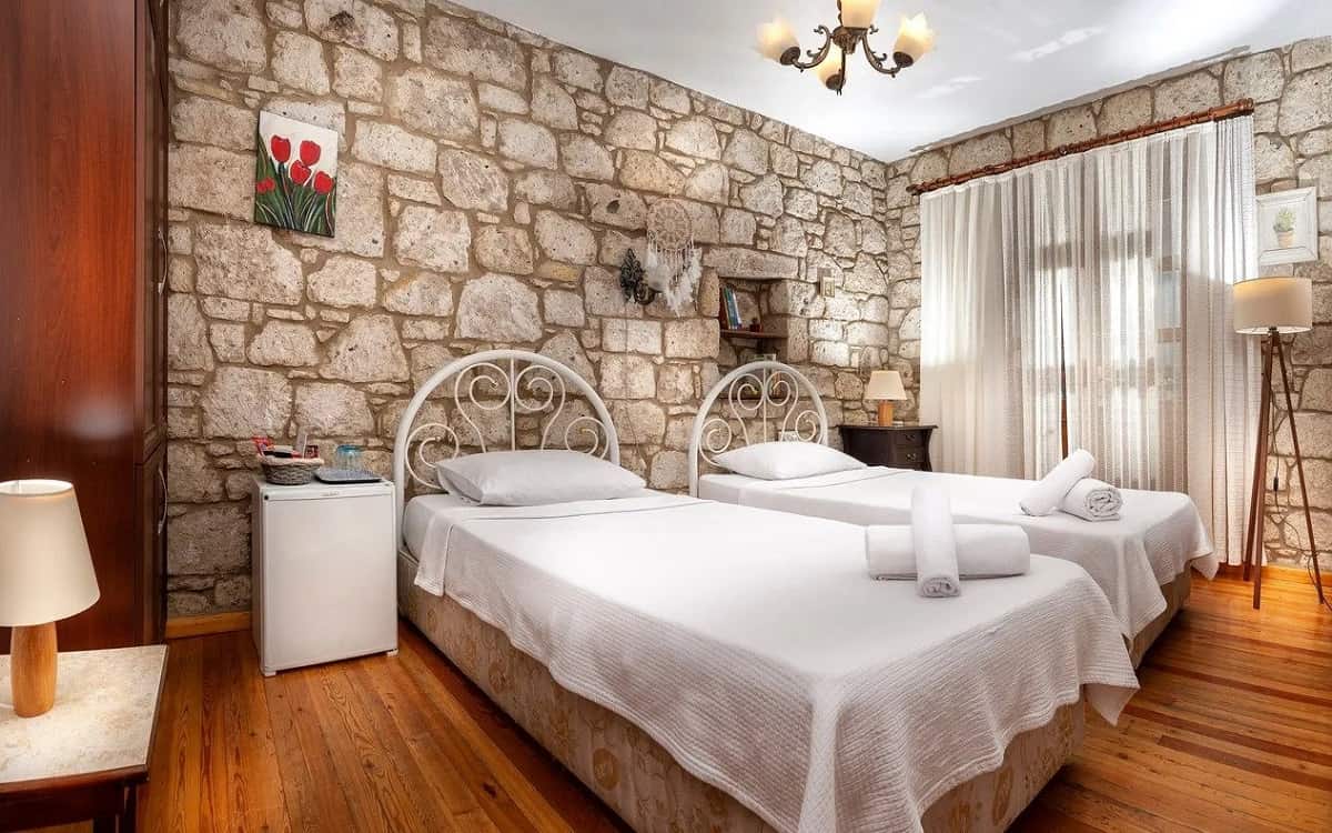 Doppelzimmer mit getrennten Betten