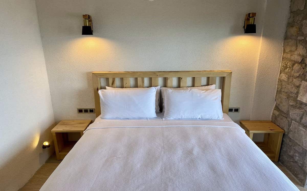 Zimmer, seitlicher Meerblick