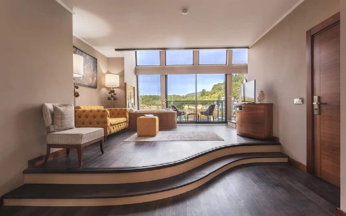 Poll-Penthouse mit Aussicht