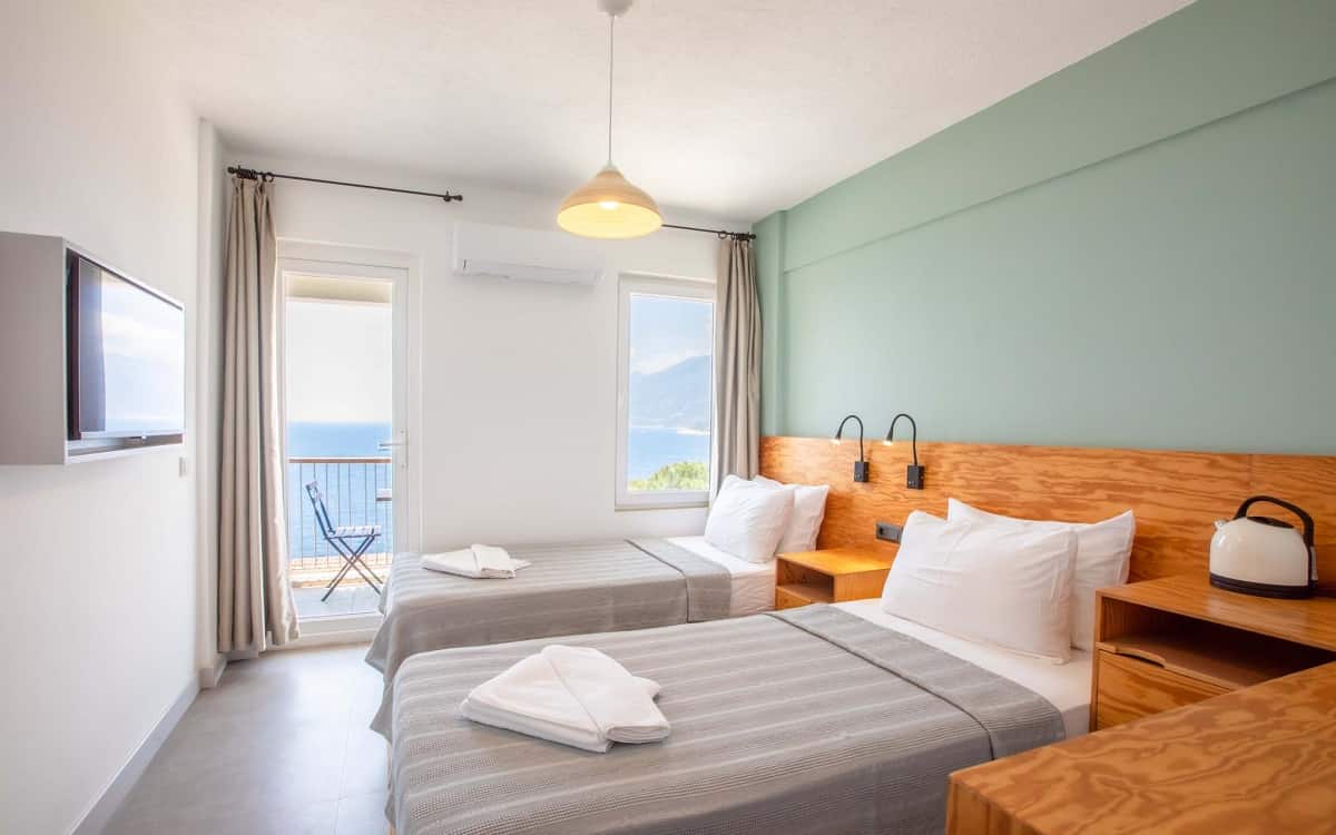 Zweibettzimmer, Meerblick