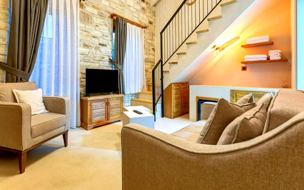 Zimmer mit Balkon