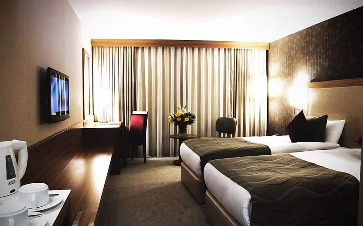 Doppelzimmer mit getrennten Betten