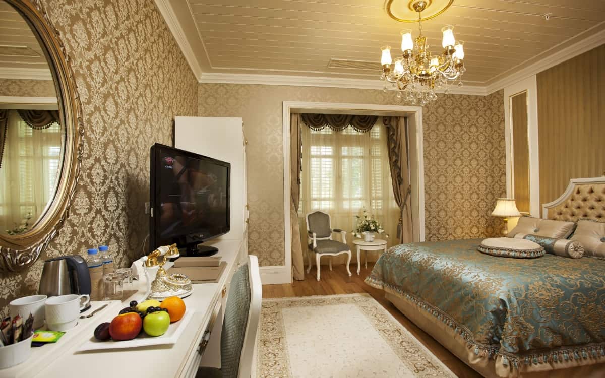 Standardzimmer im kleinen Hotel