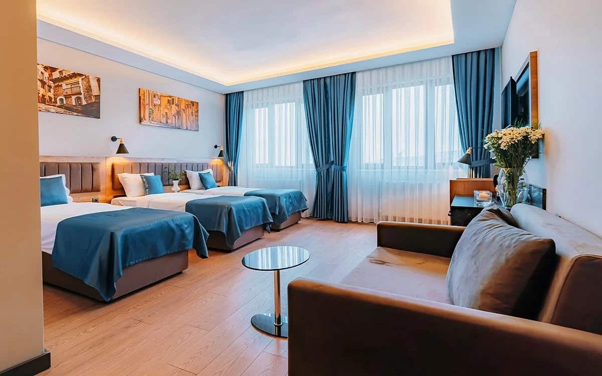 Standard-Vierbettzimmer