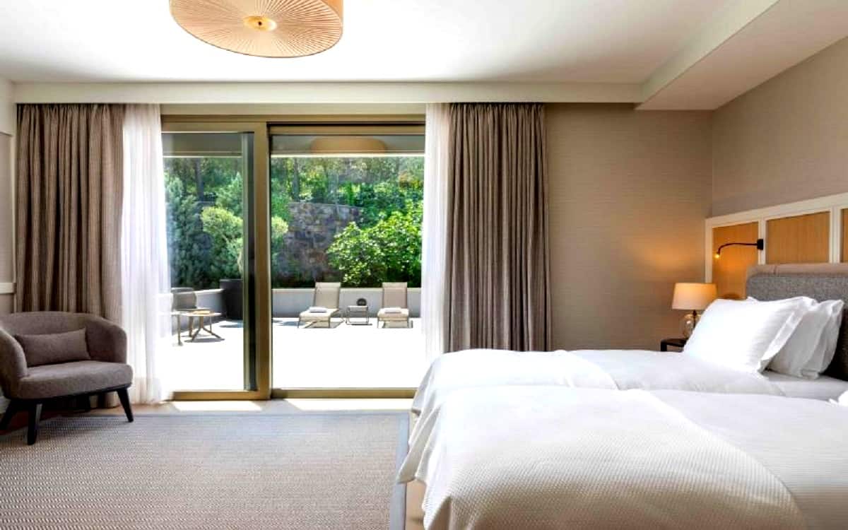 Master-Suite, Gartenblick