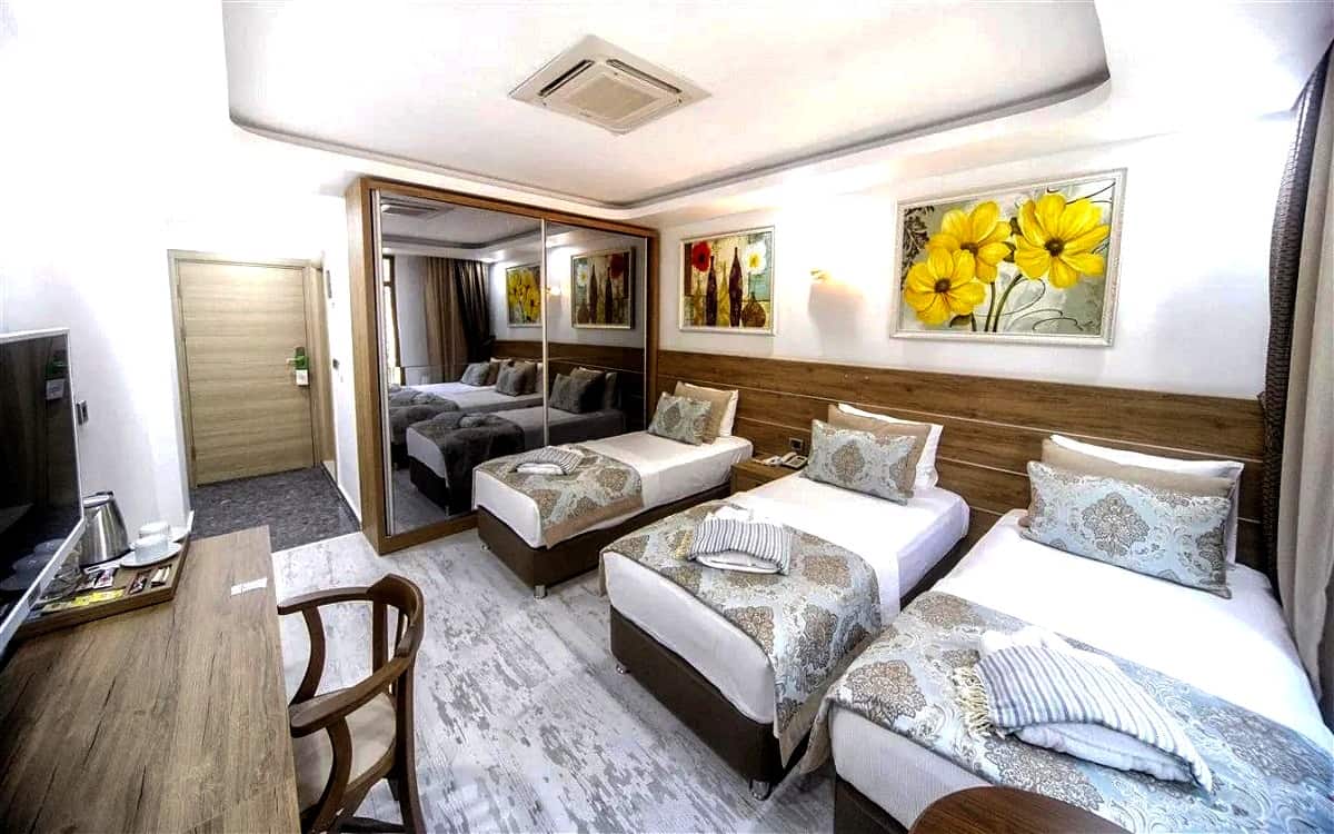 Zimmer mit 3 getrennten Betten