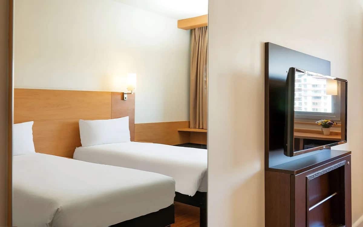 Doppelzimmer mit getrennten Betten