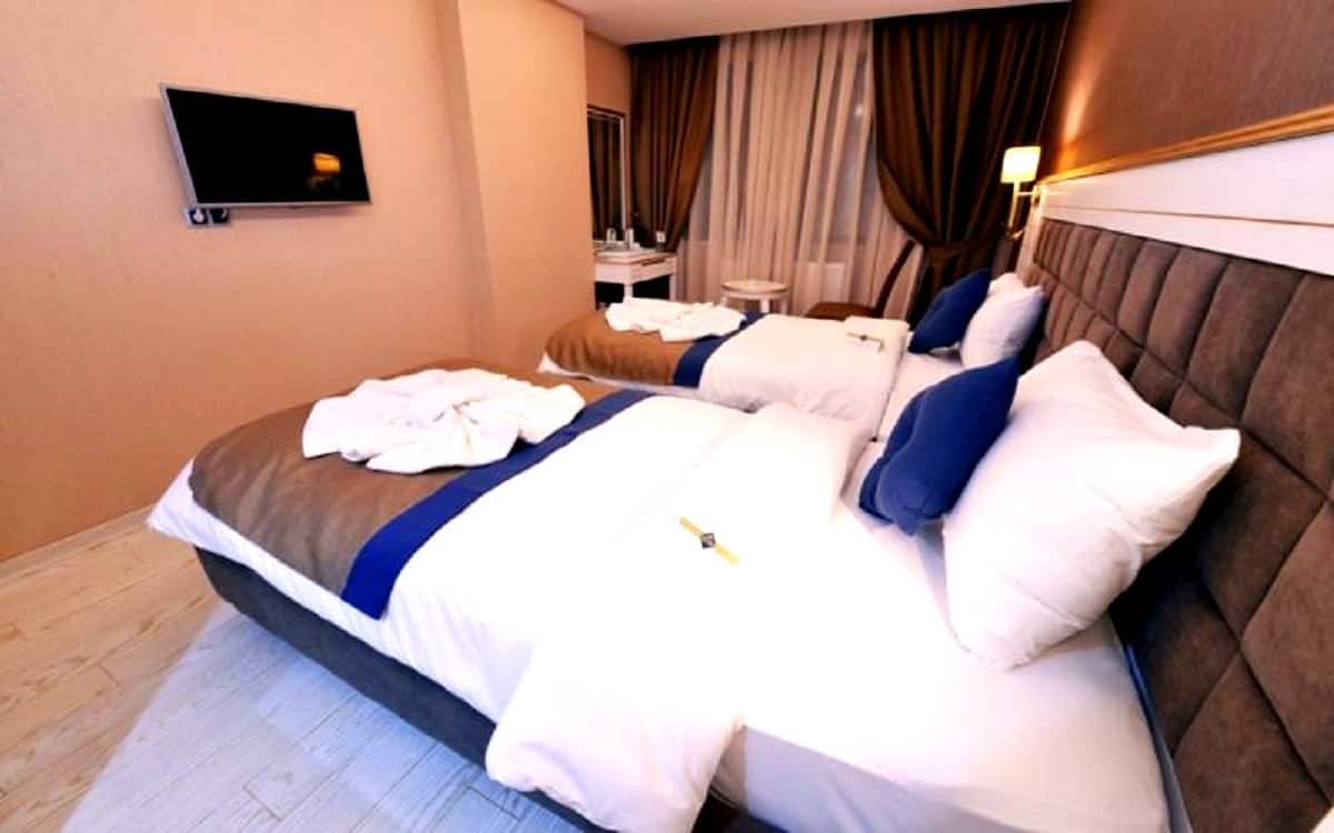 Doppelzimmer mit getrennten Betten