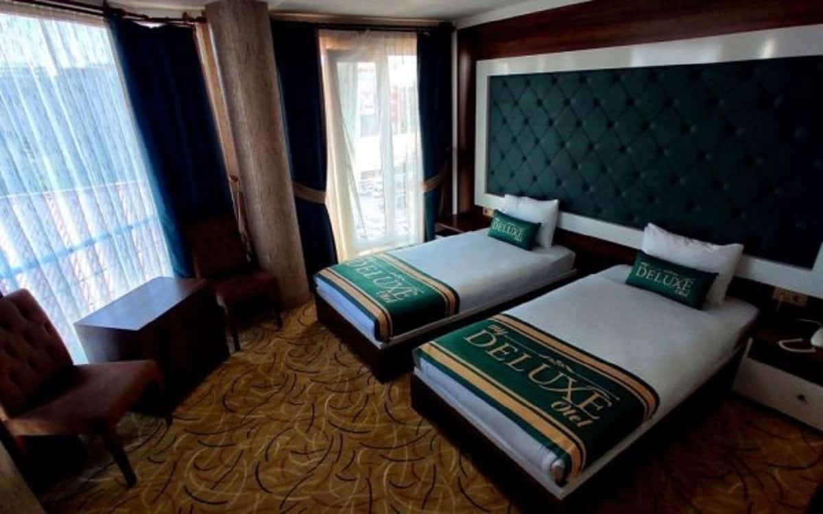 Doppelzimmer mit getrennten Betten