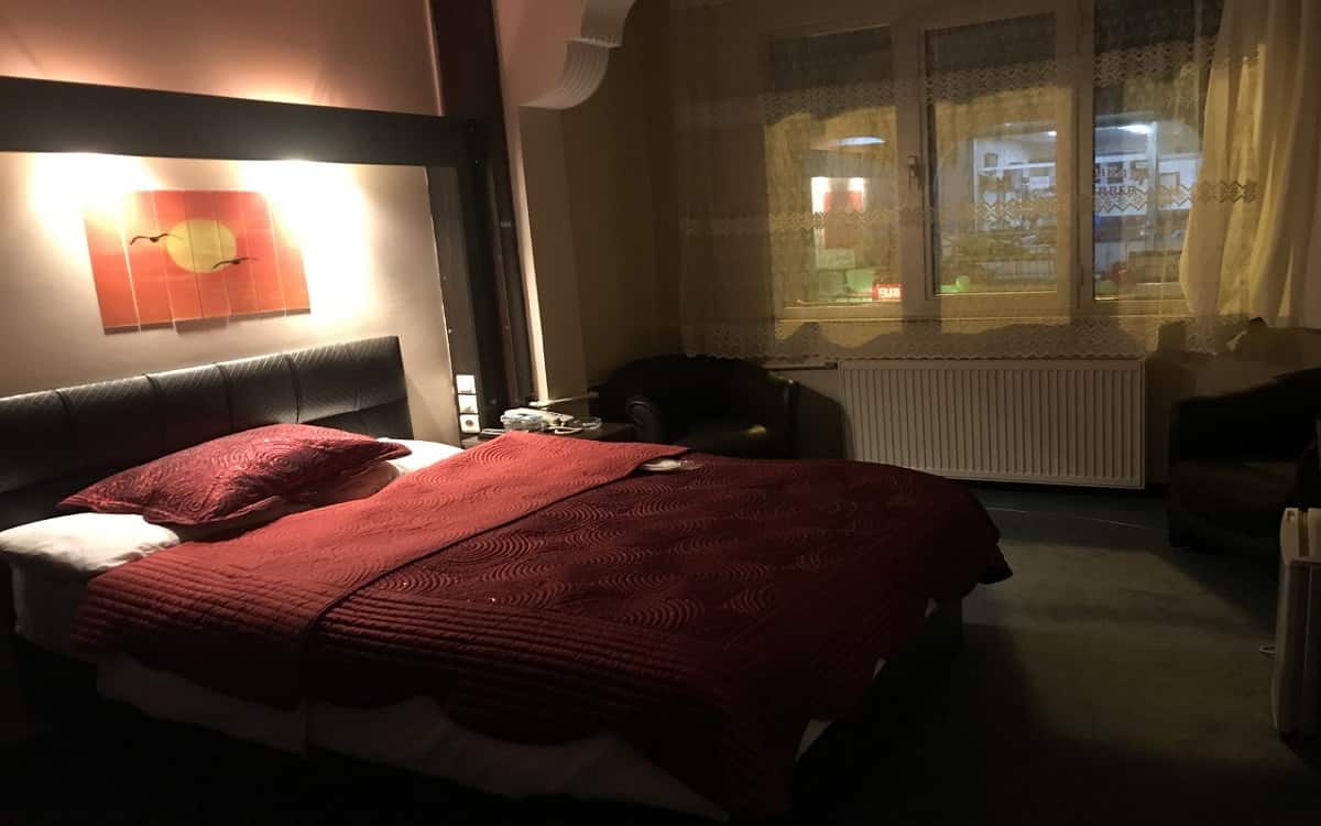 Zimmer, Stadtblick