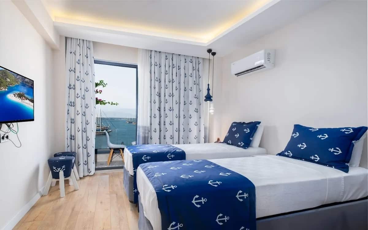 Turunç-Zimmer, Meerblick