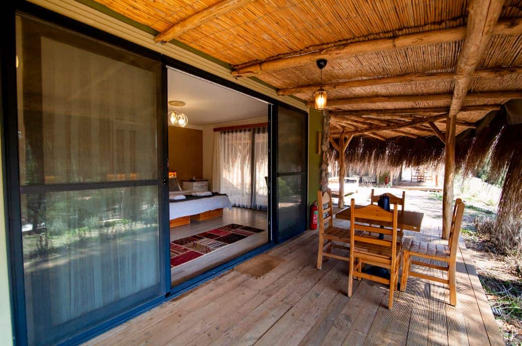 Zimmer mit eigenem Veranda