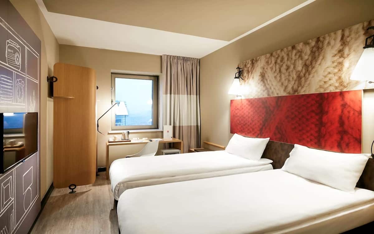 Doppelzimmer mit getrennten Betten