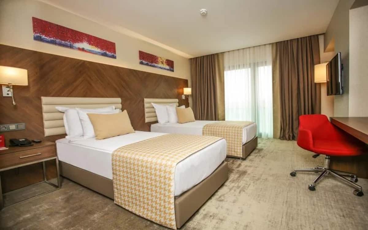 Doppelzimmer mit getrennten Betten