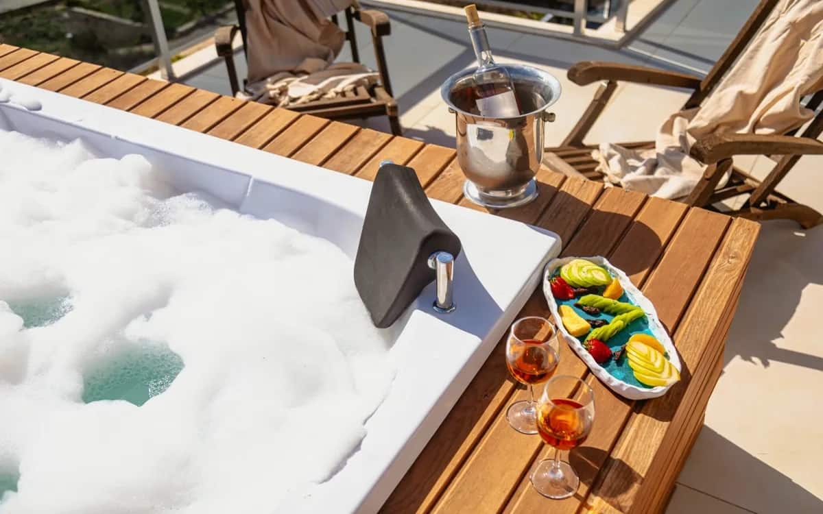 Zimmer 1+1 mit Whirlpool und Terrasse