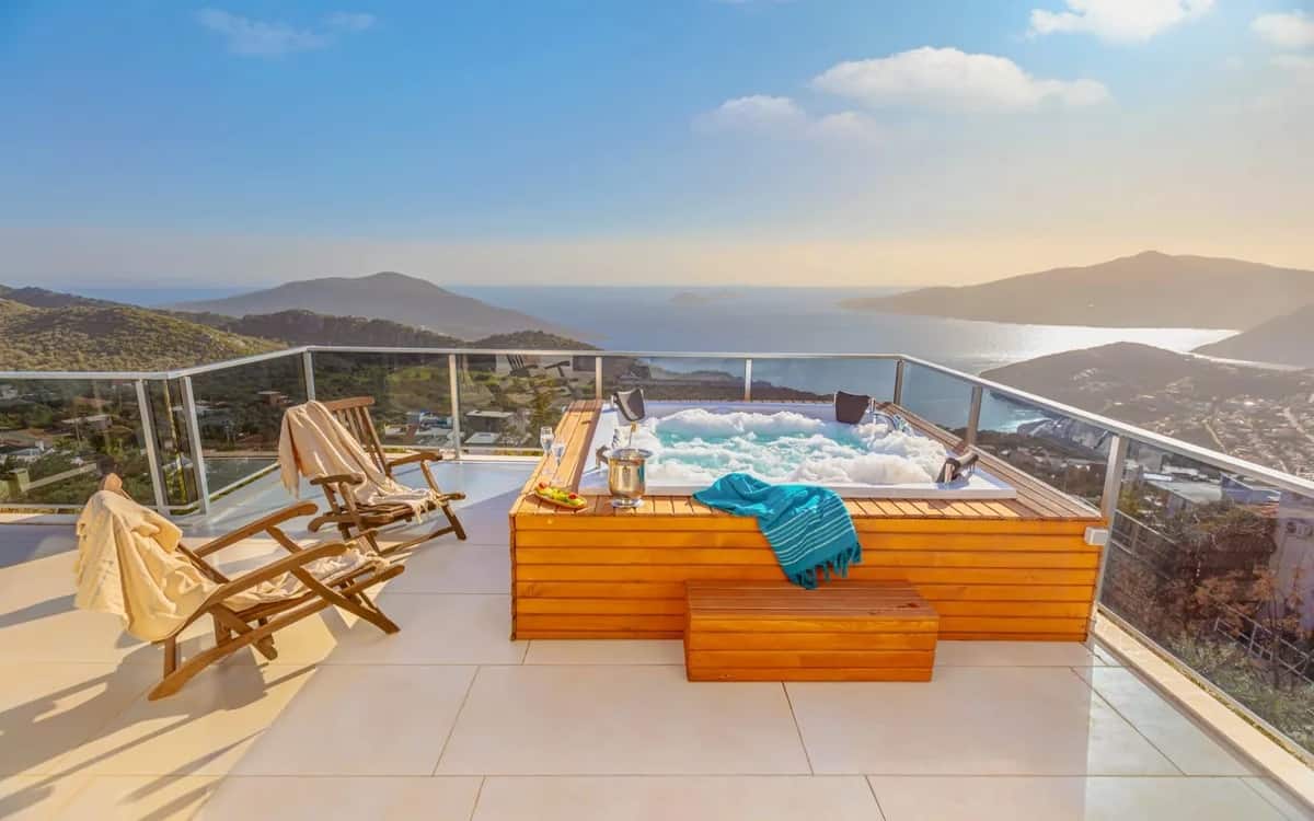 Terrassenzimmer 1+0 mit Whirlpool