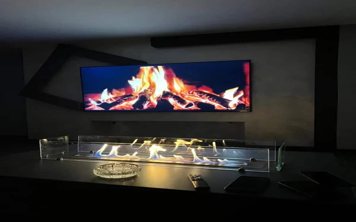 Glasdecke mit Whirlpool