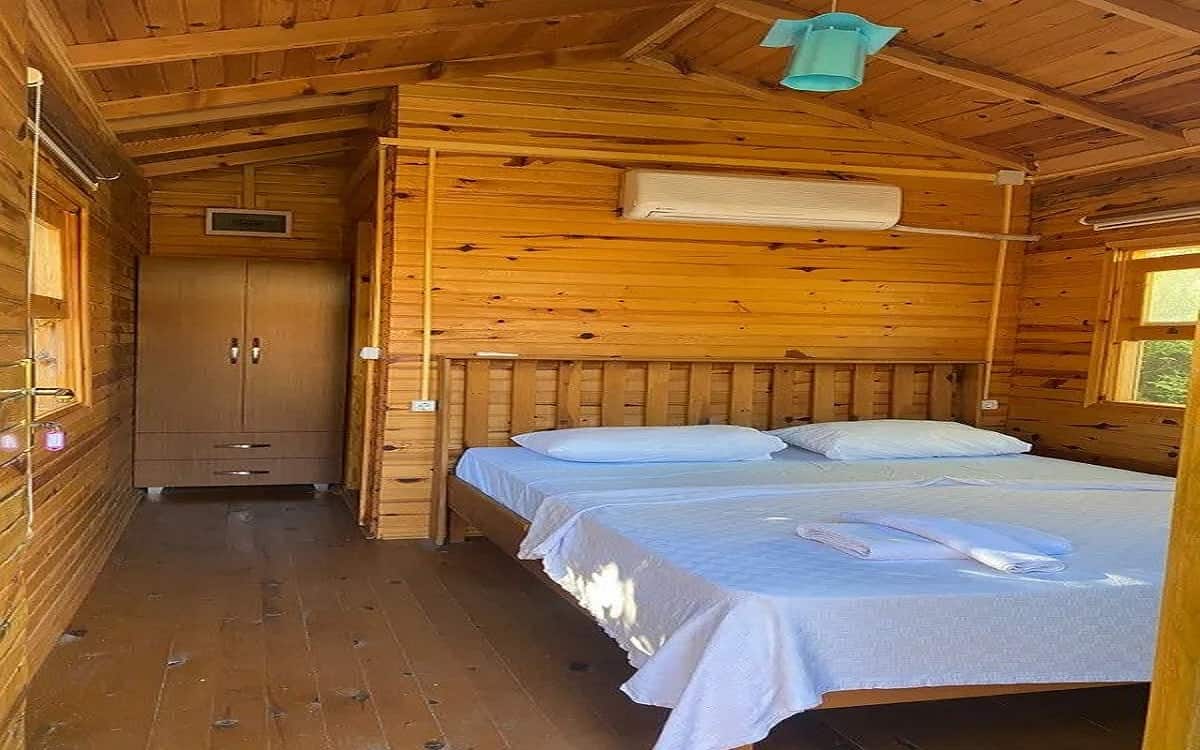 Seaside-Holzdoppel-Bungalow