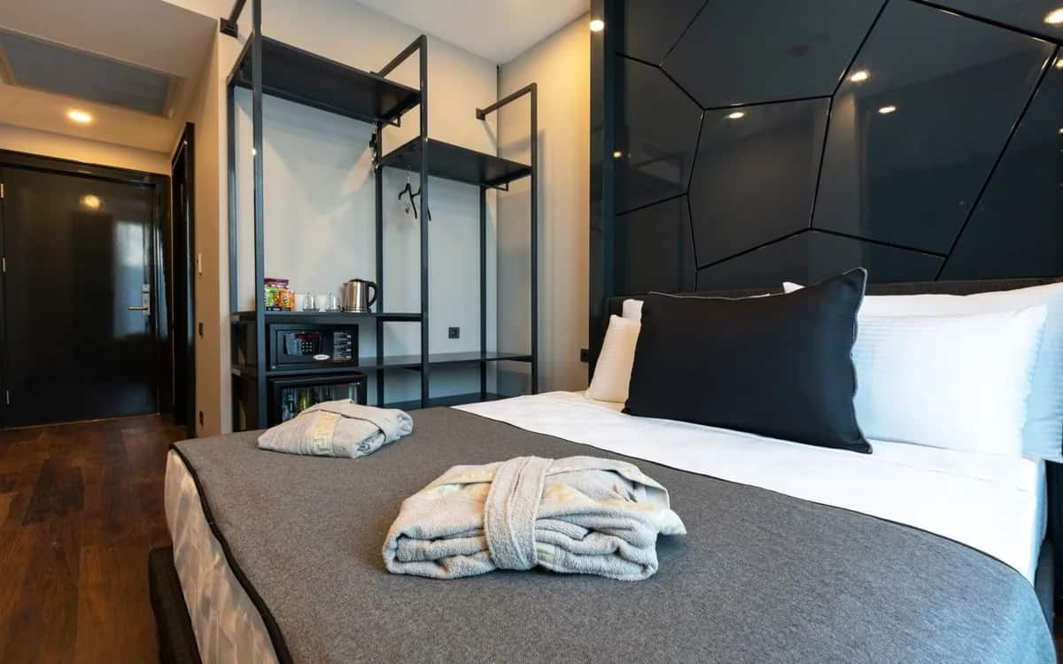 Deluxe-Indoor-Zimmer mit Aussicht