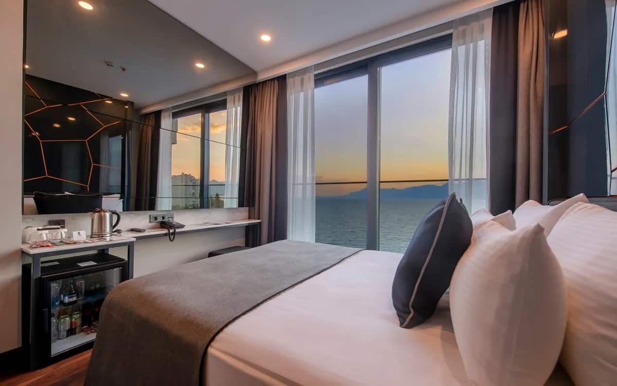 Deluxe-Zimmer mit Meerblick